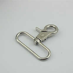 Платина Застежками сплава поворотные, застежка когтя омара, платина, 5.8 см, отверстие : 50 мм