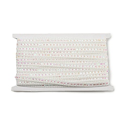 Белый Отделка из полиэстера, для штор, декор домашнего текстиля, белые, 3/8 дюйм (9.5 мм)