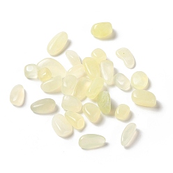 Jade Nouveau Nouvelles perles de jade naturelles, pas de trous / non percés, nuggets, 11~22.5x7.5~16x4~10.5mm, environ225 pcs / 500 g