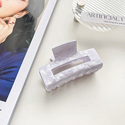 Белый Заколки для волос в форме когтей из ацетата целлюлозы, аксессуары для волос для женщин и девочек, белые, 75 мм