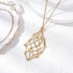 Золотой 304 мешочек из нержавеющей стали для изготовления ожерелий в технике макраме, золотые, 29.53 дюйм (75 см)