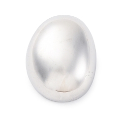 Нержавеющая Сталь Цвет Литье полировка 304 подвески из нержавеющей стали, овальные, цвет нержавеющей стали, 31.5x23.5x12.5 мм, отверстие : 3.5 мм