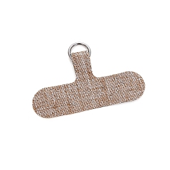 Верблюжий Патч для шнурка для мобильного телефона из ПВХ, Запасная часть соединителя ремешка для телефона, вкладка для безопасности сотового телефона, верблюжие, 6x3 см