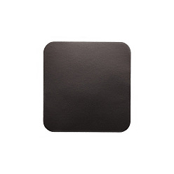 Черный Полимерный пластик антиокислительный лист, вкладки против потускнения, квадратный, чёрные, 25x25 мм