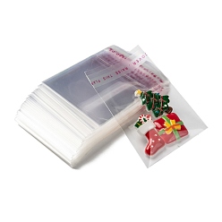 Clear OPP Cellophane Bags, Small Jewelry Storage Bags, Self-Adhesive Sealing Bags, Rectangle, Clear, 7x5cm, Unilateral Thickness: 0.035mm, Inner Measure: 5x5cm