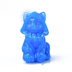 Опал Резные опалитовые украшения в форме кошки, для домашнего офисного стола, 35 мм