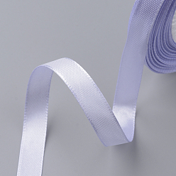 Lavender Single Face Satin Ribbon, Polyester Ribbon, Lavender, 1/4 inch(6mm), about 25yards/roll(22.86m/roll), 10rolls/group, 250yards/group(228.6m/group)