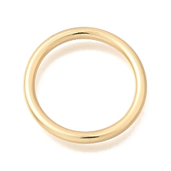 Настоящее золото 18K Латунные соединительные колечки, круглые кольца, реальный 18 k позолоченный, 21x2 мм, внутренний диаметр: 17 мм