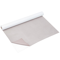 Белый Дым Бархатные ткани, самоклеящаяся ткань, прямоугольные, серый, 1400x415x0.5 мм