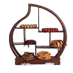 Teardrop Подставки для деревянных браслетов в китайском стиле, держатель органайзера для браслетов, украшение дома, слеза, 29.5x6x32 см