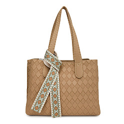 Перу Набор сумок-шопперов с ромбовидной текстурой своими руками, включая материалы сумки из искусственной кожи, прямоугольные, Перу, 220x290x110 мм