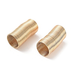 Light Gold Проволока из углеродистой стали, круглые, Кольцо для решений, золотой свет, 22 калибр (0.6 мм), внутренний диаметр: 18.5 мм