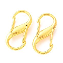 Золотой Сумки из цинкового сплава регулируемые застежки аксессуары, сумки пряжка, золотые, 2.75x1.3x0.7 см