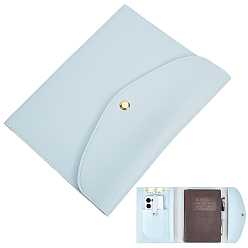 Васильковый Обложка для блокнота из искусственной кожи, прямоугольные, васильковый, 222x175 мм