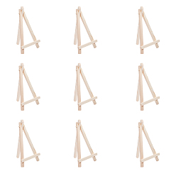 BurlyWood Folding Wooden Easel, BurlyWood, 16.5x9.05x1.65cm