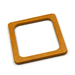 Перу Деревянная ручка сумки, квадратной формы, аксессуары для замены сумок, Перу, 14x14 см