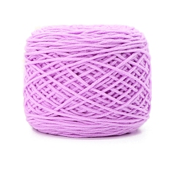 Орхидея Шерстяная пряжа, для одежды шарфы свитера шали шапки, сиреневые, 5 мм