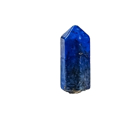 Ляпис-Лазурь Остроконечная башня, палочки из натурального лазурита, целебный камень, украшение для медитации и терапии Рейки чакры, шестиугольная призма, 15x15x35 мм