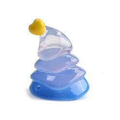 Рождественская елка Рождественские фигурки из смолы для украшения рабочего стола в домашнем офисе, рождественская елка, 36x29x25 мм