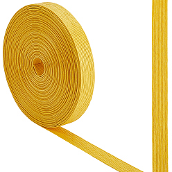 Золотистый 10м плоские бумажные шнуры, бумага шпагат, для diy craft, золотые, 15x1 мм, около 10.94 ярдов (10 м) / рулон