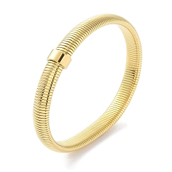 Золотой Вакуумное покрытие pvd 304 браслеты из нержавеющей стали, золотые, 3/8 дюйм (0.95 см), внутренний диаметр: 2-1/4 дюйм (5.7 см)