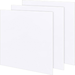 Белый Плиты из вспененного ПВХ, прямоугольные, поставки материалов для модели песочного стола, белые, 300x400x3 мм