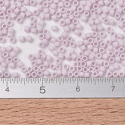 (DB1514) Matte Opaque Pale Rose MIYUKI Delica Beads, Cylinder, Japanese Seed Beads, 11/0, (DB1514) Matte Opaque Pale Rose, 1.3x1.6mm, Hole: 0.8mm, about 2000pcs/bottle, 10g/bottle