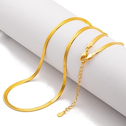 Золотой 925 ожерелья из стерлингового серебра в виде змеиной цепочки., золотые, 15.35 дюйм (39 см)