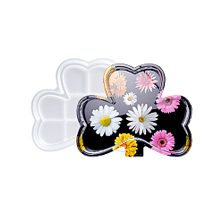 Клевер Формы для хранения силикона своими руками, формы для литья смолы, инструменты для производства глиняных ремесел, клевер, 182x224x23 мм