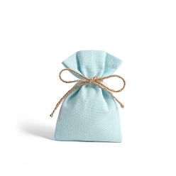 Светло-Синий Бархатные мешочки, подарочные мешочки для благословения, мешочки для хранения ювелирных изделий для упаковки конфет на свадьбу, прямоугольные, голубой, 18x13 см