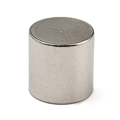 Нержавеющая Сталь Цвет Не тускнеет 304 наконечники шнура из нержавеющей стали, Торцевые крышки, колонка, цвет нержавеющей стали, 9x9 мм, внутренний диаметр: 8 мм