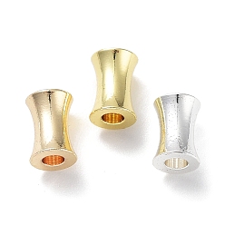 (52) Непрозрачная лаванда Экологичные латунные бусины, без кадмия и без свинца, бамбук совместное, разноцветные, 6x4 мм, отверстие : 1.8 мм