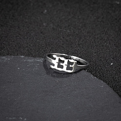 Нержавеющая Сталь Цвет Номер 201 регулируемые манжетные кольца из нержавеющей стали, цвет нержавеющей стали, внутренний диаметр: регулируемый