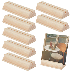 Rectangle Деревянная основа для настольного календаря, прямоугольные, 105x39.5x20 мм