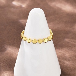 Золотой 925 стерлингового серебра кольца перста, золотые, 3 мм, размер США 6 1/4 (16.7 мм)