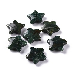 Indian Agate Natural Indian Agate Beads, No Hole/Undrilled, for Wire Wrapped Pendant Making, Star, 29.5x30.5x9mm