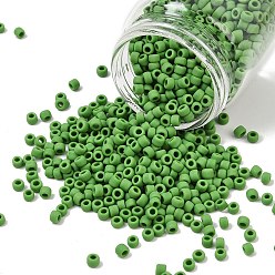 (47F) Opaque Frost Mint Green Тохо 6/0 круглые бусины, японский бисер, (47 f) непрозрачный морозно-мятно-зеленый, 4 мм, отверстие : 1.5 мм, Около 840 шт / 50 г