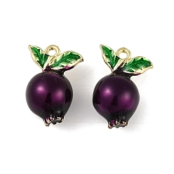 Blueberry 3подвески из сплава d, Фруктовые овощные амулеты, черника, 19x12x10 мм, отверстие : 1.6 мм