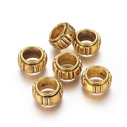 Antik Golden Ccb Kunststoff-Perlen, Rondell, Antik Golden, 25x13 mm, Bohrung: 2 mm, 15.5 mm