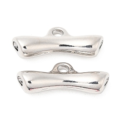 Платина Поручни из сплава, платина, 10x25.5x6 мм, отверстие : 3 мм, внутренний диаметр: 3x2.5 мм