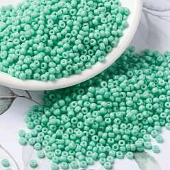 (RR4472) Дуракоат Окрашенная Непрозрачная Каталина Миюки круглые бусины рокайль, японский бисер, (rr 4472) непрозрачная каталина, 8/0, 3 мм, отверстие : 1 мм, Около 2111~2277 шт / 50 г