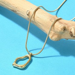 Настоящее золото 14K Ионное покрытие (ip) 304 ожерелья с подвесками из нержавеющей стали, реальный 14 k позолоченный, 20.67 дюйм (52.5 см)