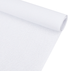 Белый Хлопчатобумажная ткань с синтетическими волокнами для вышивки крестом, ткань аида, прямоугольные, белые, 1520x500x0.7 мм