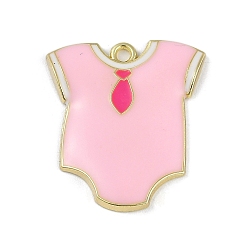 Clothes Подвески из эмали и сплава, золотые, одежда, 28x23x3 мм, отверстие : 2 мм