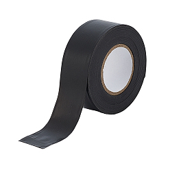 Черный ПВХ сигнальная лента, многоцелевая маркировочная лента, чёрные, 1-1/8 дюйм (30 мм), около 49.21 ярдов (45 м) / рулон