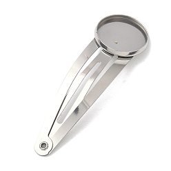 Нержавеющая Сталь Цвет 304 Застежка-защелка из нержавеющей стали, цвет нержавеющей стали, 56x17.5x2.5 мм, Размер лотка: 16 мм