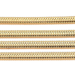 Золотой Ионное покрытие ручной работы (ip) 304 цепи из нержавеющей стали в елочку, пайки, с катушкой, золотые, 2x0.7 мм, около 32.8 футов (10 м) / рулон