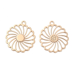 Light Gold Долговечный кулон из латуни с филигранью и стразами, , без кадмия, без никеля и без свинца, золотой свет, 15x13x0.3 мм, отверстие : 1 мм, пригодный для стразов 0.5 мм