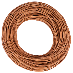 Перу Шнур натуральной кожи, с 1шт. подарочными мешочками из органзы, 1бумажная демонстрационная карточка, 1PC полипропиленовые кабельные стяжки, Перу, 1.5 мм, 25 м