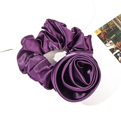 Оранжевый Ткань эластичные аксессуары для волос, для девочек или женщин, резинка для волос / резинки для волос, 120x90x30 мм